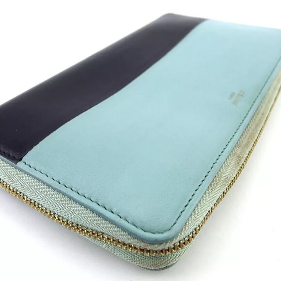 Celine wallet by color leather Authentic used - Picture 3 of 9